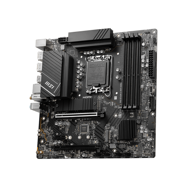 MSI PRO B760M-A WIFI DDR4 scheda madre Intel B760 LGA 1700 micro ATX [PROB760M-AWIFIDDR4]