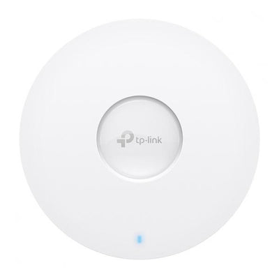 TP-Link - EAP613 - AX1800 Ceiling Mount Dual-Band Wi-Fi 6 Access Point, 1x Gigabit RJ45 Port, 574Mbps at 2.4 GHz + 1201 Mbps at 5 GHz, 802.3at POE and 12V DC (Power Adapter is not included), 2x Inter [EAP613]
