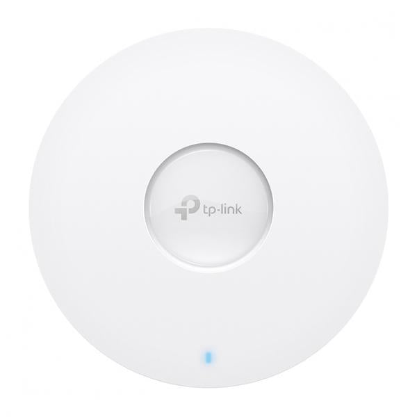 TP-Link - EAP613 - AX1800 Ceiling Mount Dual-Band Wi-Fi 6 Access Point, 1x Gigabit RJ45 Port, 574Mbps at 2.4 GHz + 1201 Mbps at 5 GHz, 802.3at POE and 12V DC (Power Adapter is not included), 2x Inter [EAP613]