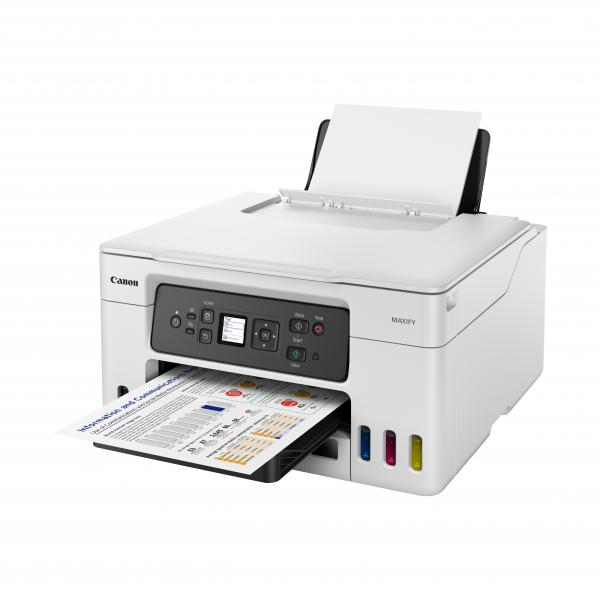 CANON STAMPANTE INK A4 COLORE, MAXIFY GX3050, 24PPM, FRONTE/RETRO, USB/LAN/WIFI [5777C006]