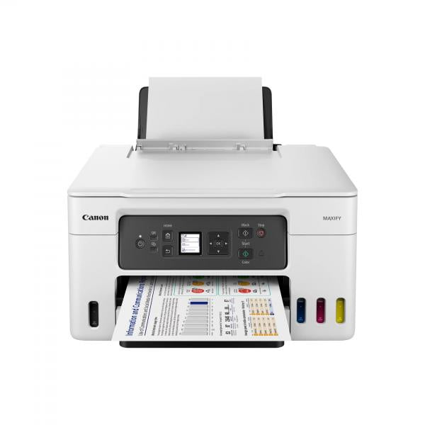 CANON STAMPANTE INK A4 COLORE, MAXIFY GX3050, 24PPM, FRONTE/RETRO, USB/LAN/WIFI [5777C006]