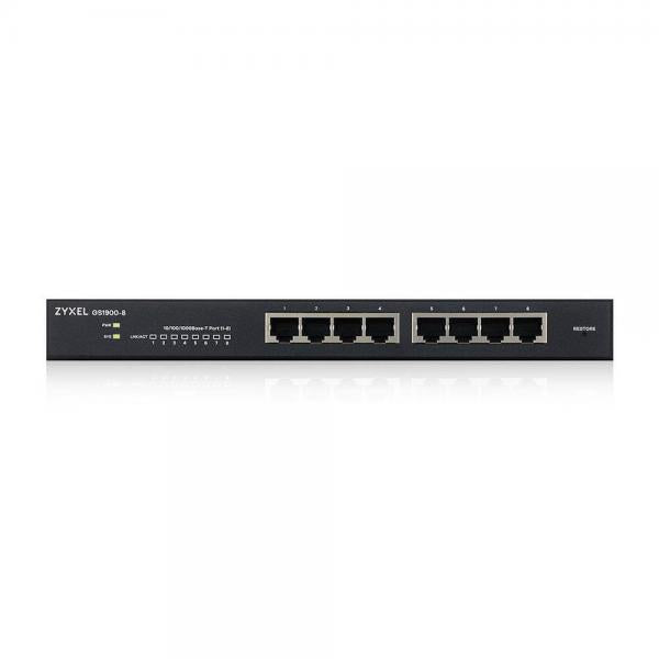 Zyxel 8-Port Smart Managed Gigabit Switch [GS1900-8-EU0102F]