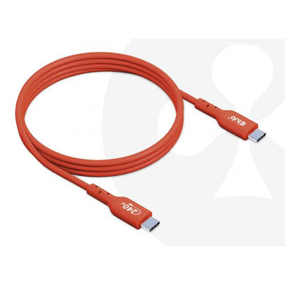 CLUB3D CAVO USB2 TYPE-C BI-DIRECTIONAL USB-IF CERTIFIED CABLE DATA 480MB PD 240W(48V/5A) EPR M/M 1M [CAC-1511]