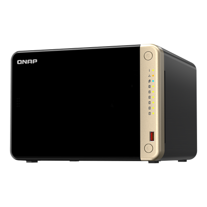 QNAP NAS TS-664 Tower 6-Bay CPU Celeronr N5105/N5095 quad-core + 8 GB DDR4 6x SATA 2,5"/3,5" + 2X M. [TS-664-8G]