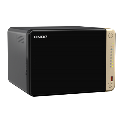 QNAP NAS TS-664 Tower 6-Bay CPU Celeronr N5105/N5095 quad-core + 8 GB DDR4 6x SATA 2,5"/3,5" + 2X M. [TS-664-8G]