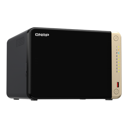 QNAP NAS TS-664 Tower 6-Bay CPU Celeronr N5105/N5095 quad-core + 8 GB DDR4 6x SATA 2,5"/3,5" + 2X M. [TS-664-8G]