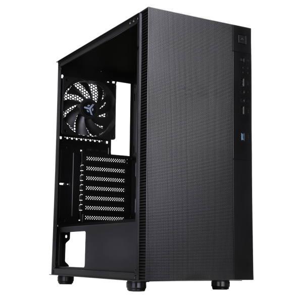 ITEK CASE SYLENT 03 - SILENT MIDDLE TOWER, USB3, 3X12CM FAN, RIVEST. FONOASSORBENTE [ITGCSY03N]