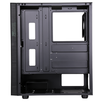 ITEK CASE SYLENT 03 - SILENT MIDDLE TOWER, USB3, 3X12CM FAN, RIVEST. FONOASSORBENTE [ITGCSY03N]