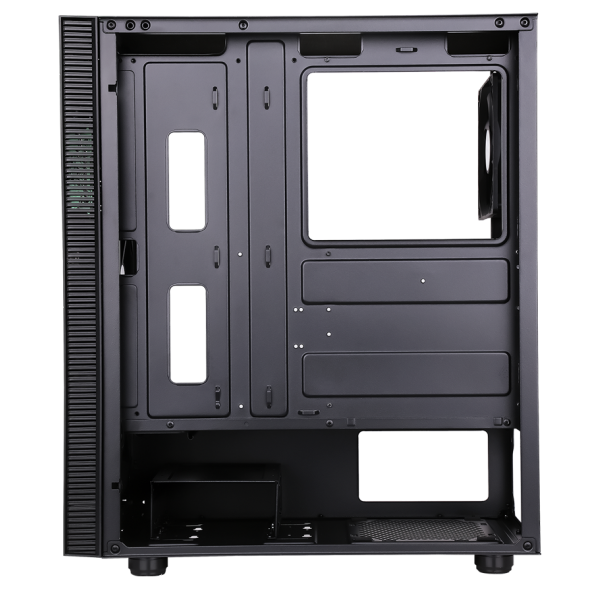 ITEK CASE SYLENT 03 - SILENT MIDDLE TOWER, USB3, 3X12CM FAN, RIVEST. FONOASSORBENTE [ITGCSY03N]