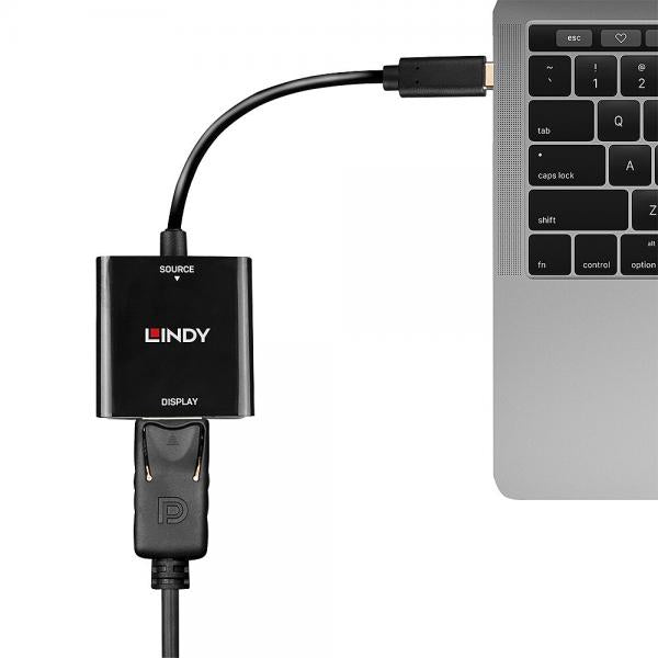 LINDY CONVERTER USB DI TIPO C A DISPLAYPORT 4K144 [43269]