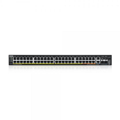 ZYXEL SWITCH MANAGED LAYER 3 LITE, 48X GBPOE , 2X 10GPOE 600W, 4 SFP+, RACK, NFLEX [XGS2220-54HP-EU0101F]