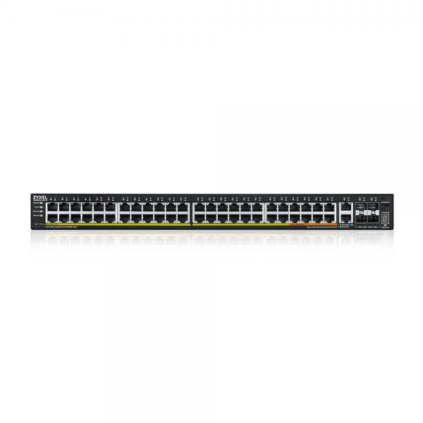 ZYXEL SWITCH MANAGED LAYER 3 LITE, 48X GBPOE , 2X 10GPOE 600W, 4 SFP+, RACK, NFLEX [XGS2220-54HP-EU0101F]