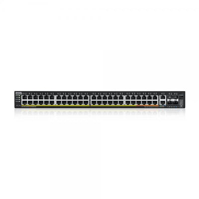 ZYXEL SWITCH MANAGED LAYER 3 LITE, 48X GBPOE , 2X 10GPOE 600W, 4 SFP+, RACK, NFLEX [XGS2220-54HP-EU0101F]