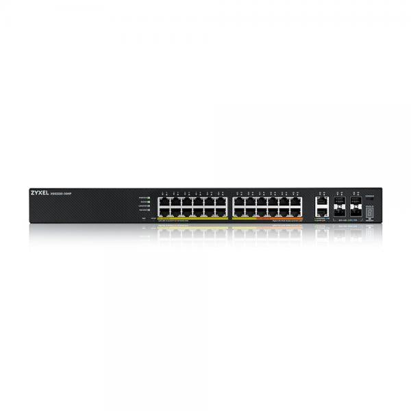 ZYXEL SWITCH MANAGED LAYER 3 LITE, 24X GBPOE , 2X 10GPOE 400W, 4 SFP+, RACK, NFLEX [XGS2220-30HP-EU0101F]