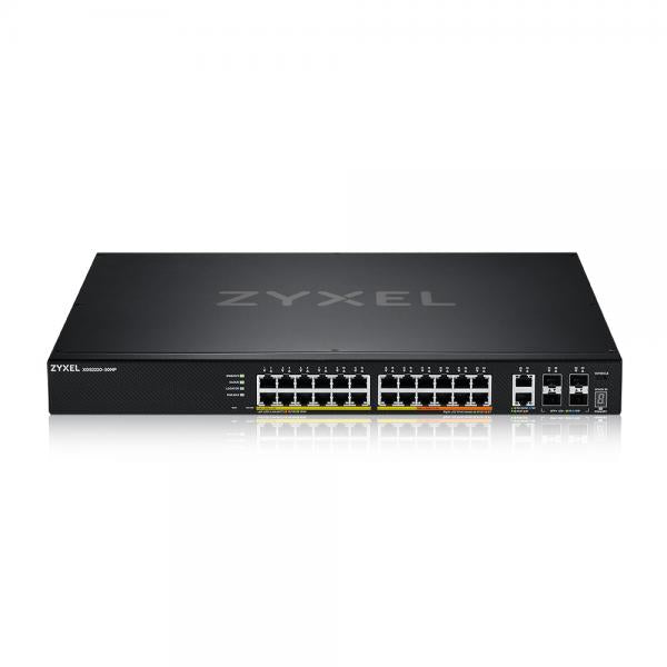 ZYXEL SWITCH MANAGED LAYER 3 LITE, 24X GBPOE , 2X 10GPOE 400W, 4 SFP+, RACK, NFLEX [XGS2220-30HP-EU0101F]