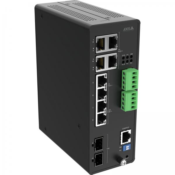 AXIS D8208-R INDUSTRIAL PoE++ SWITCH [02621-001]