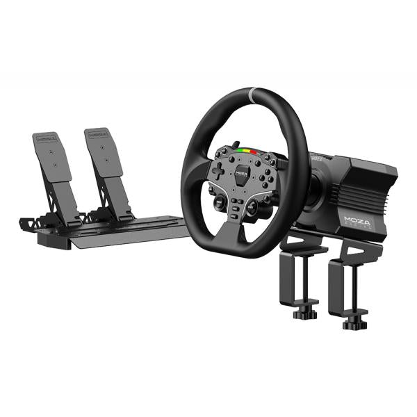 MOZA RACING SIMULATOR BUNDLE R5 VOLANTE & PEDALIERA per PC [RS20]