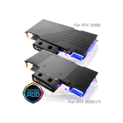 RAIJINTEK WATER BLOCK SAMOS NV3080 RBW FOR VGA WITYH ALU 5V ARGB [0R10B00224]
