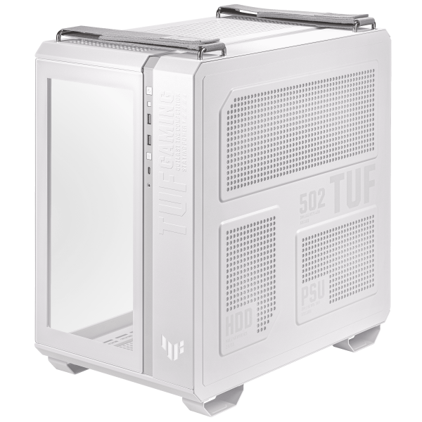 ASUS CASE GAMING TUF TEMPERED GLASS WHITE EDITION [90DC0093-B09010]
