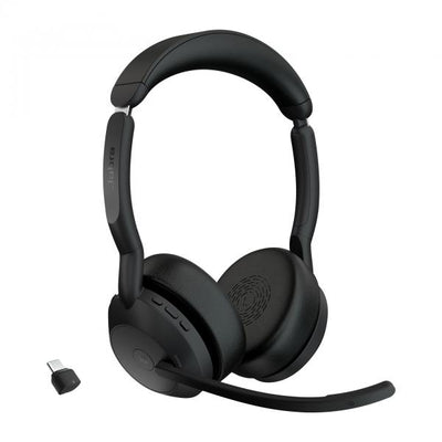 Jabra Evolve2 55 Auricolare Wireless A Padiglione Ufficio USB tipo-C Bluetooth Base di ricarica [25599-999-899]