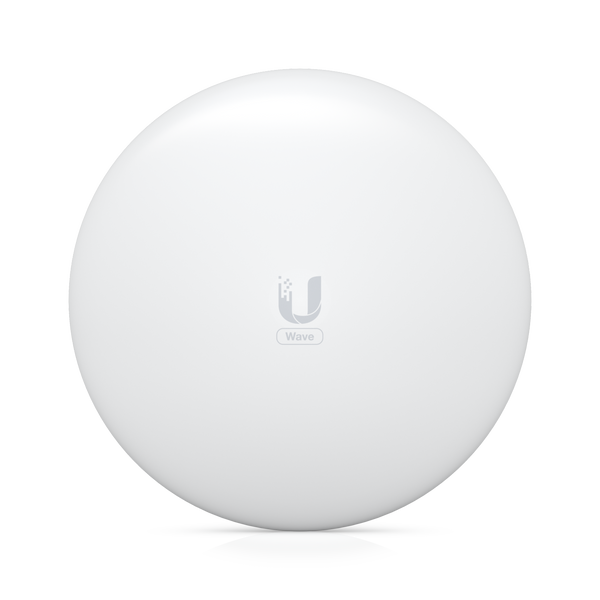 Ubiquiti - Wave-LR-EU - 60 GHz PtMP station, Max. total throughput: 2 Gbps (1.5 Gbps duplex), 5 GHz weatherproof backup radio (Max. throughput: 800 Mbps), (1) GbE RJ45 port, Integrated GPS & Bluetooth [Wave-LR-EU]