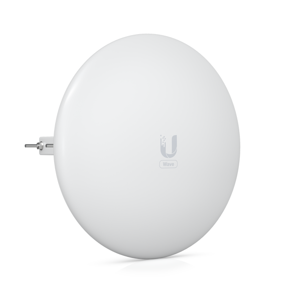 Ubiquiti - Wave-LR-EU - 60 GHz PtMP station, Max. total throughput: 2 Gbps (1.5 Gbps duplex), 5 GHz weatherproof backup radio (Max. throughput: 800 Mbps), (1) GbE RJ45 port, Integrated GPS & Bluetooth [Wave-LR-EU]