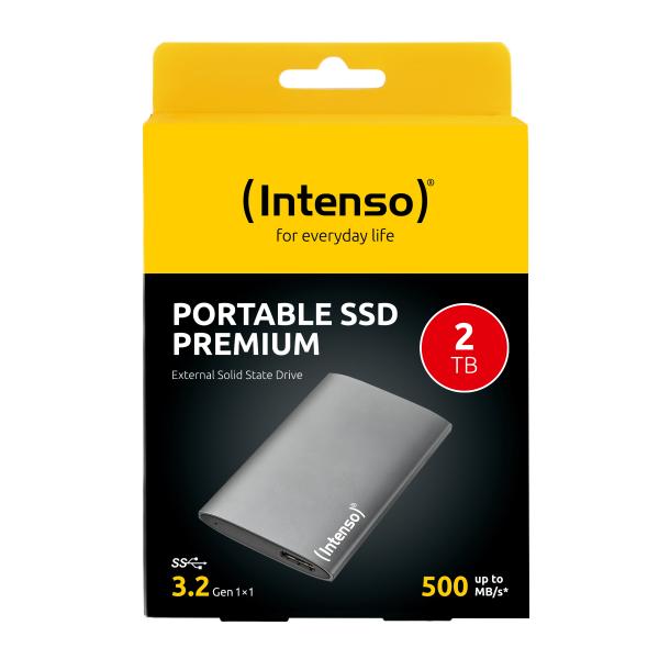 INTENSO SSD ESTERNO PREMIUM 2TB 1,8 USB 3.2 500MB/S [3823470]