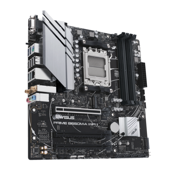 ASUS PRIME B650M-A WIFI II AMD B650 Socket AM5 micro ATX [90MB1EG0-M0EAY0]