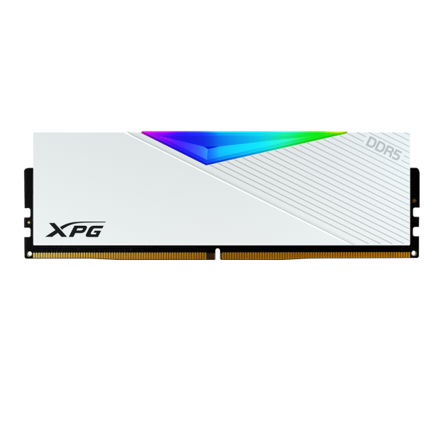 ADATA RAM GAMING LANCER RGB 16GB DDR5 7200MHZ 1,4V WHITE [AX5U7200C3416G-CLARW]