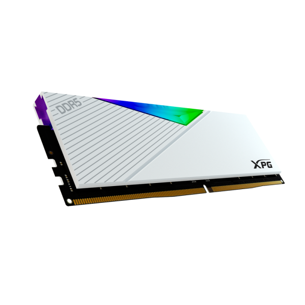 ADATA RAM GAMING LANCER RGB 16GB DDR5 7200MHZ 1,4V WHITE [AX5U7200C3416G-CLARW]