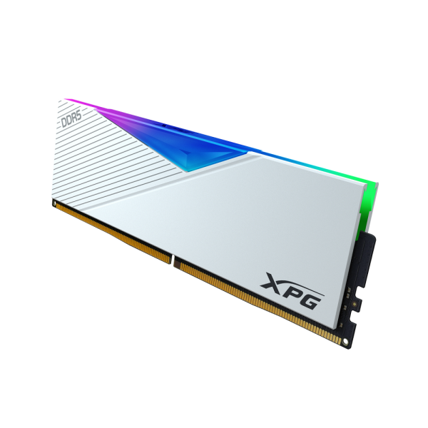 ADATA RAM GAMING LANCER RGB 16GB DDR5 7200MHZ 1,4V WHITE [AX5U7200C3416G-CLARW]