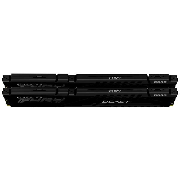 Kingston FURY Beast - 16 GB - 2 x 8 GB - DDR5 - 288-pin DIMM - Black [KF556C36BBEK2-16]