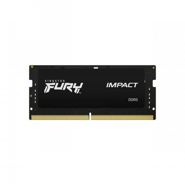 Kingston FURY 64GB - 2 x 32 GB - DDR5 - 262-pin SO-DIMM - Black [KF556S40IBK2-64]