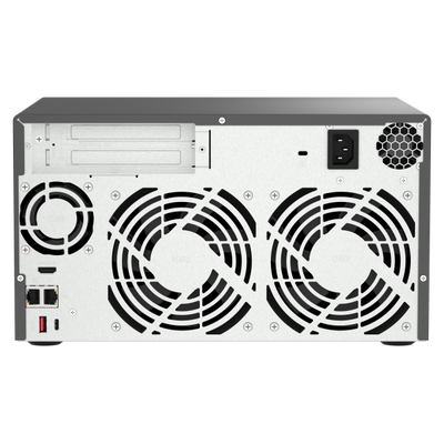 QNAP TVS-h874 NAS Tower Intel Core i7 32 GB DDR4 0 TB QuTS hero Nero [TVS-H874-I7-32G]