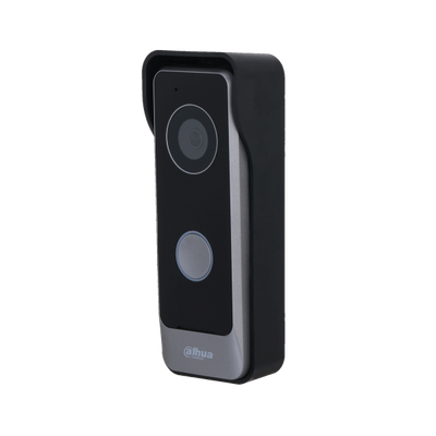Dahua VTO1301R-W Videocitofono Wi-Fi in materiale plastico IP65, 1 tasto, montaggio a parete, alimentazione 12-33 Vdc <-5 W [VTO1301R-W]