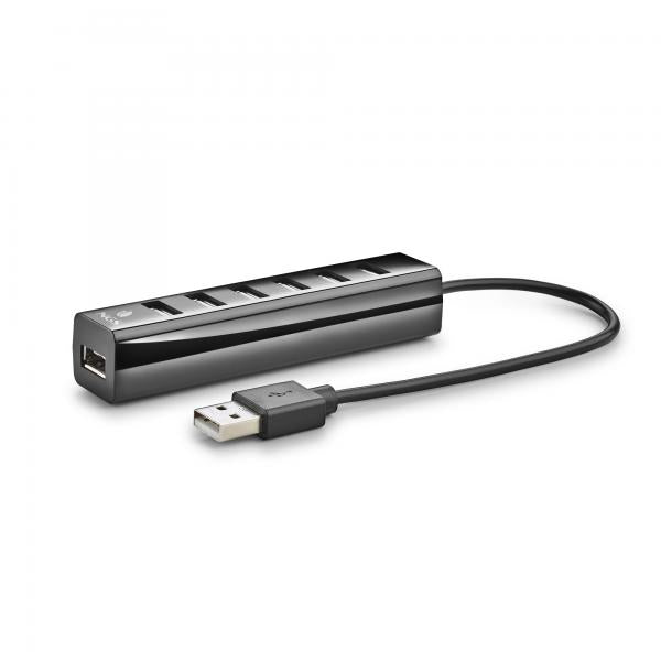 NGS HUB USB 2.0 7 PORTE CON ADATTATORE DI ALIMENTAZIONE [IHUB7TINY]