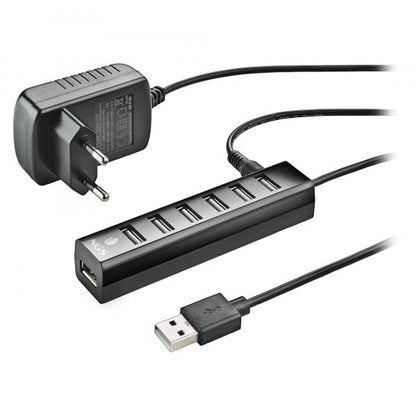 NGS HUB USB 2.0 7 PORTE CON ADATTATORE DI ALIMENTAZIONE [IHUB7TINY]