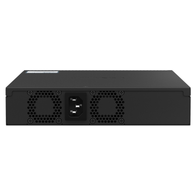 QNAP QSW-M2106PR-2S2T switch di rete Gestito L2 10G Ethernet (100/1000/10000) Supporto Power over Ethernet (PoE) 1U Nero [QSW-M2106PR-2S2T]