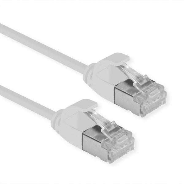 ROLINE GREEN CAVO DI RETE U/FTP DATACENTER PATCHCORD CAT.6A/CLASS EA, LSOH/TPE, SLIM, GRIGIO, 0.5M [21.44.3302]