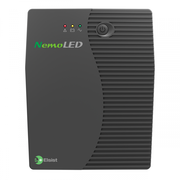 Elsist NemoLED 160 gruppo di continuità (UPS) A linea interattiva 1,6 kVA 600 W 4 presa(e) AC [EL-NEMOLED160]