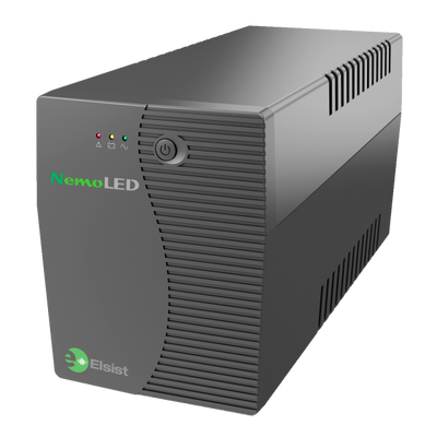 Elsist NemoLED 120 gruppo di continuità (UPS) A linea interattiva 1,2 kVA 480 W 2 presa(e) AC [EL-NEMOLED120]