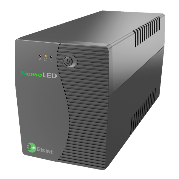 Elsist NemoLED 120 gruppo di continuità (UPS) A linea interattiva 1,2 kVA 480 W 2 presa(e) AC [EL-NEMOLED120]