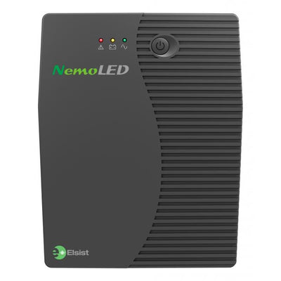 Elsist NemoLED 120 gruppo di continuità (UPS) A linea interattiva 1,2 kVA 480 W 2 presa(e) AC [EL-NEMOLED120]
