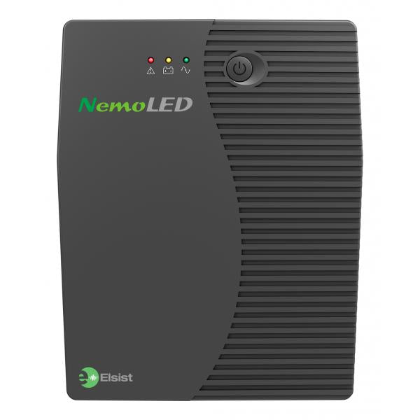 Elsist NemoLED 120 gruppo di continuità (UPS) A linea interattiva 1,2 kVA 480 W 2 presa(e) AC [EL-NEMOLED120]
