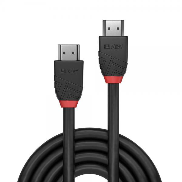 LINDY No. 36774 - Cavo HDMI 8K60Hz Black Line, 5m [LIN-36774]