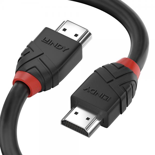 LINDY No. 36774 - Cavo HDMI 8K60Hz Black Line, 5m [LIN-36774]