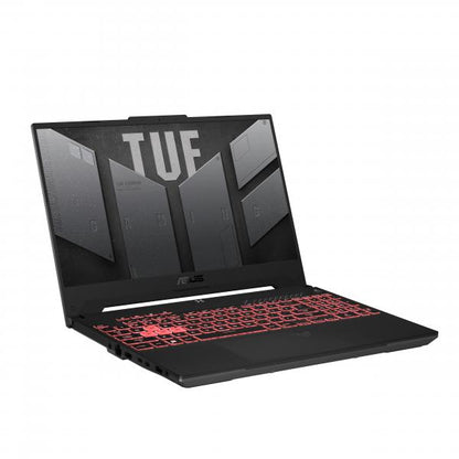 ASUS TUF Gaming F15 FX507ZC4-HN105W Intel Core i7 i7-12700H Computer portatile 39,6 cm (15.6") Full HD 16 GB DDR5-SDRAM 512 GB SSD NVIDIA GeForce RTX 3050 Wi-Fi 6 (802.11ax) Windows 11 Home Nero, Grigio [90NR0GW2-M008R0]