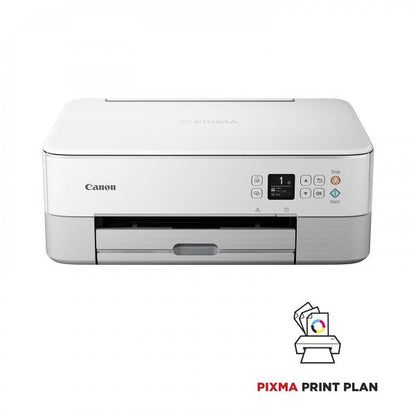 CANON MULTIFUNZIONE INK A4 COLORE, PIXMA TS5351i, 13PPM, FRONTE/RETRO, USB/WIFI, 3 IN 1, BIANCA [4462C106]
