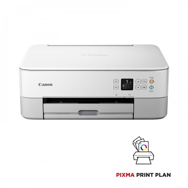 CANON MULTIFUNZIONE INK A4 COLORE, PIXMA TS5351i, 13PPM, FRONTE/RETRO, USB/WIFI, 3 IN 1, BIANCA [4462C106]