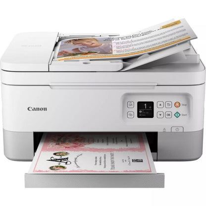 CANON MULTIFUNZIONE INK A4 COLORE, PIXMA TS7451i, 13PPM, FRONTE/RETRO, ADF, USB/WIFI, 3 IN 1, BIANCA [5449C026]